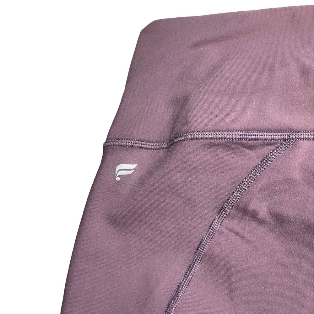 Fabletics Plus Size The Define 9" Mauve Purple High Waisted Athletic Shorts 4X